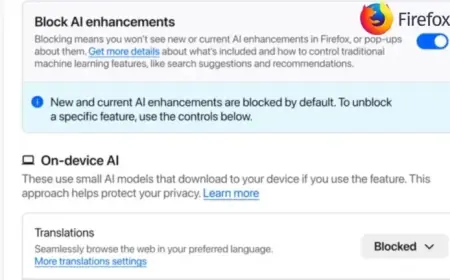 Mozilla Launches Kill Switch to Disable Firefox AI Features
