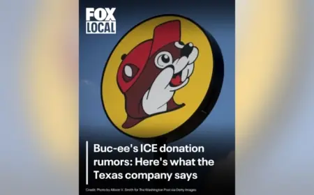 Buc-ee’s Addresses ICE Donation Rumors: Official Response from Texas Icon