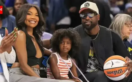 Gabrielle Union Emotional as Kaavia James Steals Spotlight with Dwyane Wade