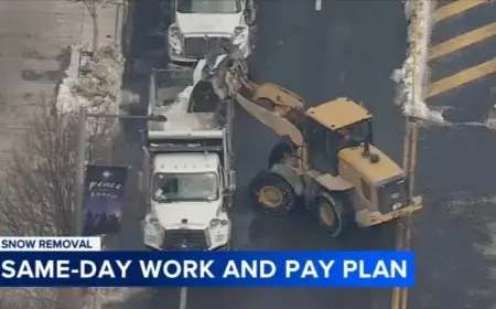 Philadelphia Launches Same-Day Work and Pay Program for Faster Snow Removal
