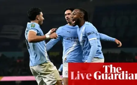 Manchester City vs Newcastle: Live Carabao Cup Semi-Final Second Leg