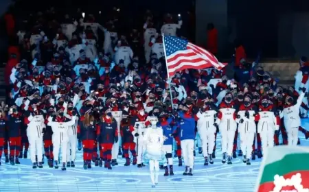 Team USA Unveils 2026 Milan Cortina Winter Olympics Flag Bearers