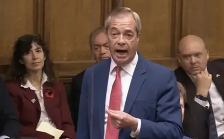 Nigel Farage Advises Iranian Billionaire at Davos Summit