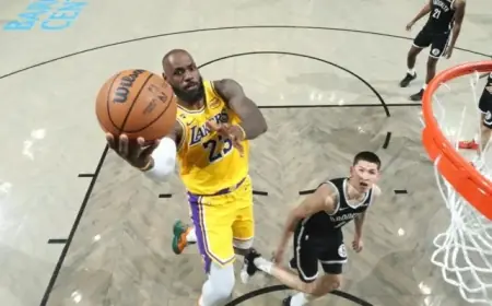 LeBron, Luka, Reaves Shine in Lakers Victory Over Nets: Player Grades