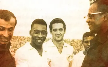 Nigeria Halted War 57 Years Ago to Watch Pelé Play for Santos