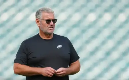 Eagles Part Ways with Offensive Line Coach Jeff Stoutland