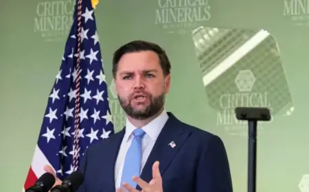 US Sets Price Floor System for Critical Minerals, Vance Announces