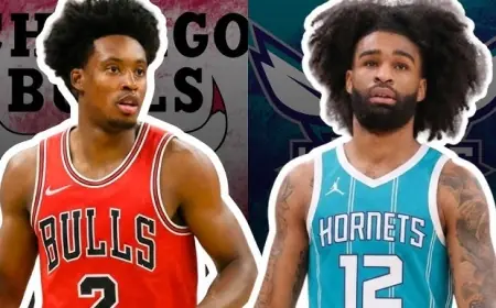 Bulls trade Coby White and Mike Conley Jr. to Hornets for Collin Sexton
