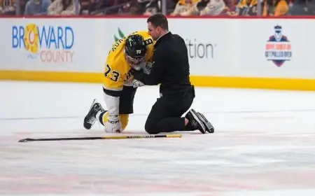 Charlie McAvoy injury: Bruins defenseman exits after high hit, status uncertain