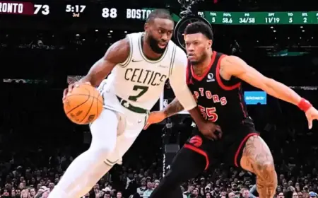 Jaylen Brown Downgraded in Celtics Injury Report for Rockets Game