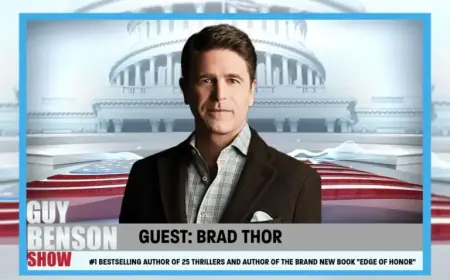 Brad Thor and Ward Larsen Discuss “Cold Zero” on Guy Benson Show