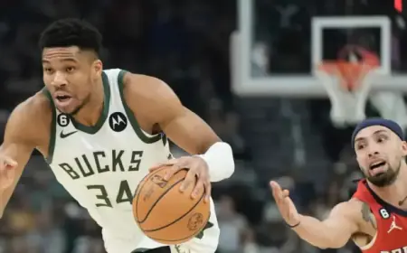 Giannis Antetokounmpo Likely to Miss Pelicans vs. Bucks Game in Milwaukee