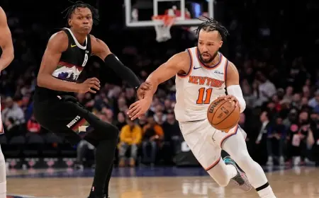 Knicks outlast Nuggets in double OT as Brunson–Murray duel fuels New York’s 8th straight win
