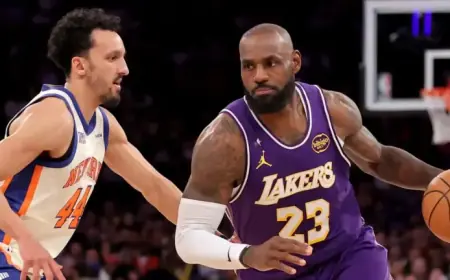 Knicks Climb Power Rankings After Defeating LeBron’s Lakers