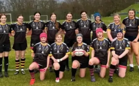 Mid Argyll U15 Girls Triumph in Debut Cup Rugby Match