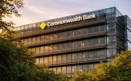 Commonwealth Bank Shares Climb; $68M ASIC Provision Announced Before Feb 11 Results