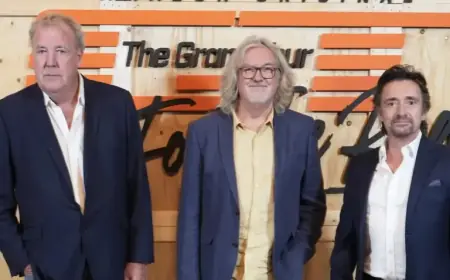 “The Grand Tour Reveals New Hosts After Clarkson, May, and Hammond Exit”