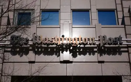 Washington Post Cuts Entire Ukraine, Middle East Bureaus in Layoffs