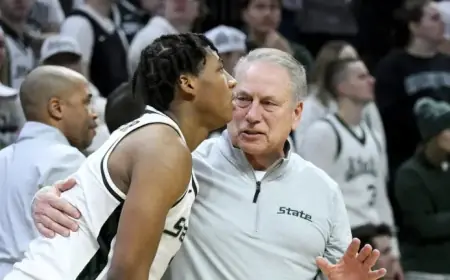 Tom Izzo Responds to Jeremy Fears’ Controversial Incident with Minnesota Player