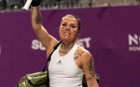 Ukrainian Tennis Star Oliynykova Rejects Handshake with Hungarian Opponent over Russia