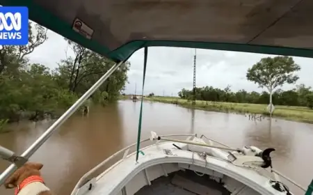 Katherine River Hits Five-Year High, More Rain Predicted