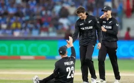 New Zealand Aims for Victory Against USA in ICC T20 Warm-Up Match Live