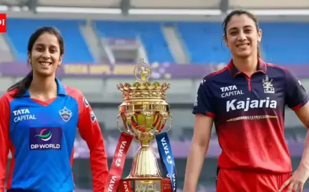 Jemimah Leads Delhi Capitals in WPL Final Battle Against Mandhana’s RCB