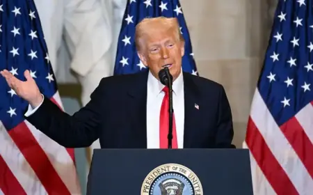 Trump Attends National Prayer Breakfast, Highlighting Faith in Second Term