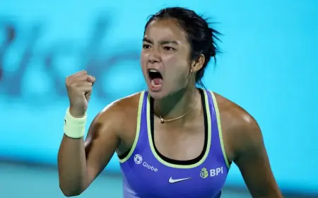 Eala Overcomes 4-0 Deficit to Secure Abu Dhabi Win, Saves Match Point