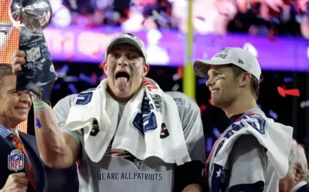 Rob Gronkowski: Tom Brady Eager to Lead in Super Bowl 60