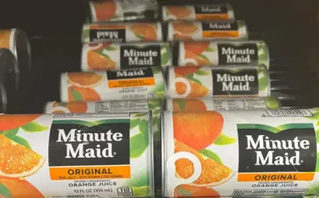 Minute Maid Discontinues Production of Frozen Juice Concentrates