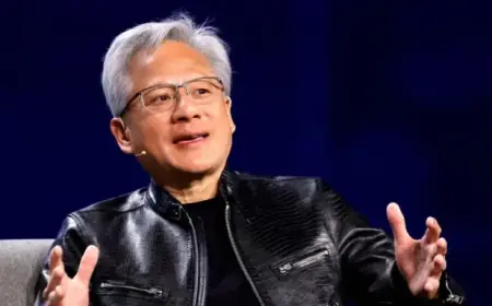 Nvidia CEO Jensen Huang Dismisses AI Fears Impacting Software Stocks as ‘Illogical’