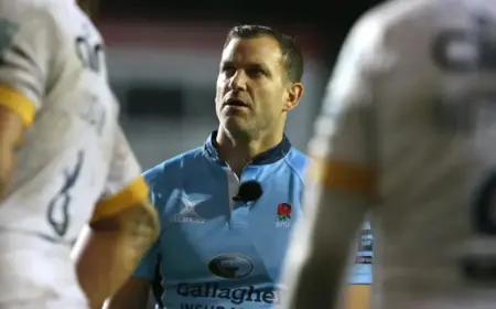 Meet Karl Dickson: The Referee for France vs Ireland Match