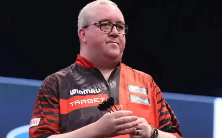 Bunting Discloses Surprise A&E Visit on Christmas Day During Darts Championship
