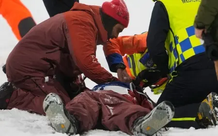 Mark McMorris sidelined from Olympic big air after training crash in Livigno