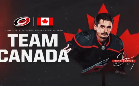 Seth Jarvis Joins Team Canada’s Olympic Roster