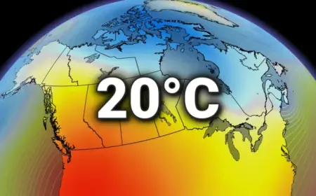 Canada Reaches 20°C Today: Discover Where