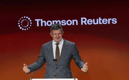Thomson Reuters CEO Attributes Software Stock Drop to Market Anxiety