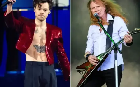 Megadeth, Harry Styles Dominate Billboard Charts