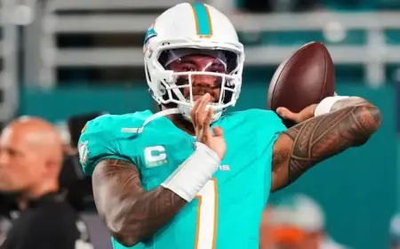 Slowik Commends Tagovailoa, Remains Silent on Dolphins’ QB Strategy