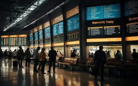 Canadian Travelers Stranded as Airlines Cancel, Delay Flights Nationwide