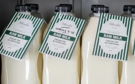 Ballerina Farm Halts Raw Milk Sales Following Health Test Failures
