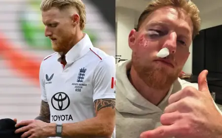 Ben Stokes injury update: facial blow in training adds to ongoing adductor rehab