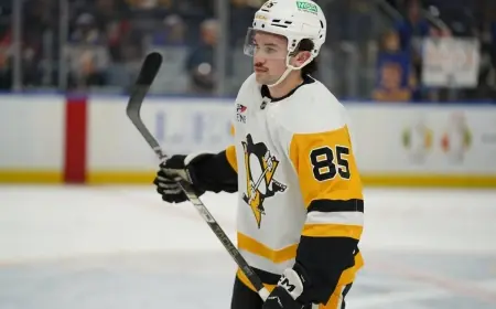 Avery Hayes Makes NHL Debut in Buffalo as Penguins Call Up the 23-Year-Old Forward for a Deadline-Week Lineup Emergency