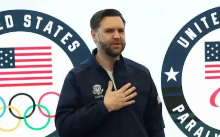 Olympic Committee Urges Fans to Support JD Vance