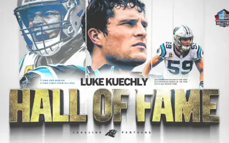 Luke Kuechly Inducted into 2026 Pro Football Hall of Fame Class
