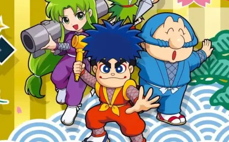 Konami, M2 Launch Goemon Switch Collection: Discover 13 Retro Classic Titles