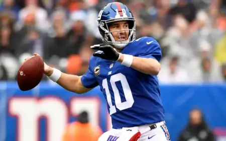 Eli Manning Misses Pro Football Hall of Fame Induction This Year