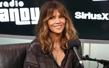 Halle Berry Stuns in Bold Sheer Robe for The Cut
