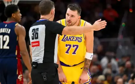 Cavaliers, NBA to Review Raised Court After Luka Dončić Injury